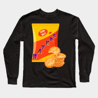 HATERS EXTRA SALTY SET DESIGN Long Sleeve T-Shirt